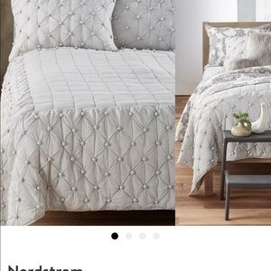 Nordstrom Bedspread and one sham.